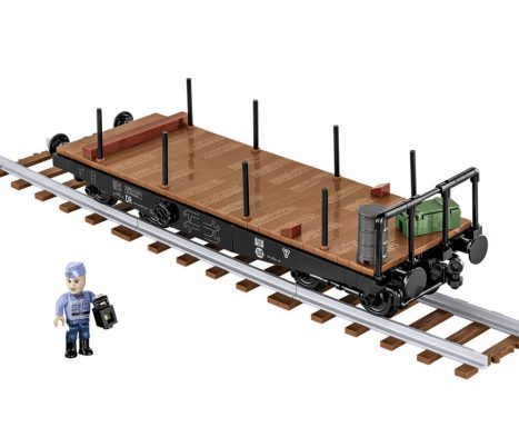 COBI SCHWERER PLATTFORMWAGEN TYPE SSYS TRAIN CAR : SET #6284