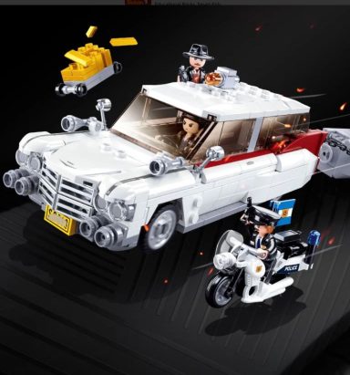 sluban Getaway Car & Police Chase M38-B1099