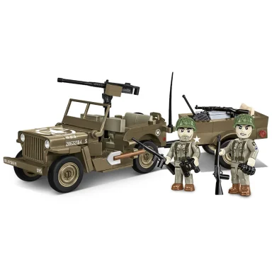 COBI JEEP Willys MB Vehicle and Trailer 1:35 scale 3132