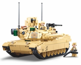 M1A2 ABRAMS BATTLE TANK 781 PCS B0892