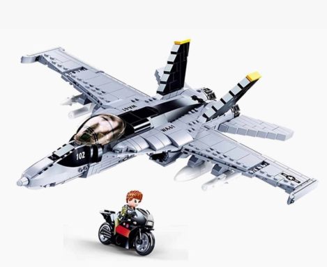 F-18 US FIGHTER JET 604 PCS B0928