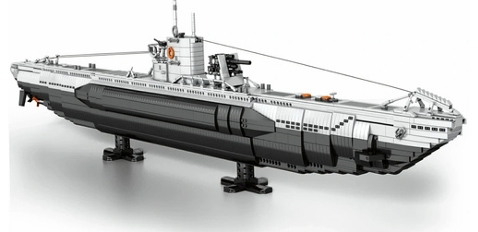 WW2 U-BOAT SUBMARINE 3624 PCS R33050