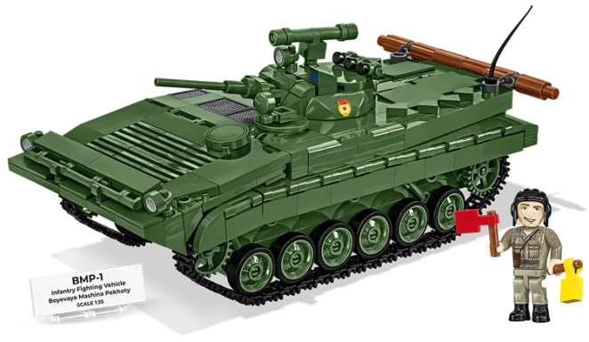 COBI BMP-1 AMPHIBIOUS INFANTRY FIGHTING VEHICLE 1:35 scale SET #2631