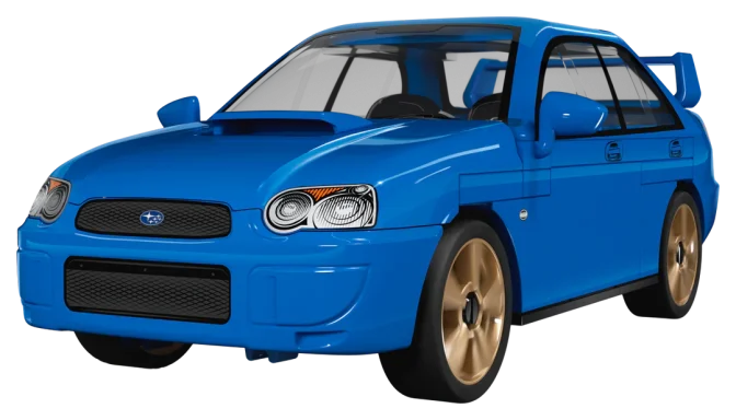 COBI Subaru Impreza WRX Car: Set #24648