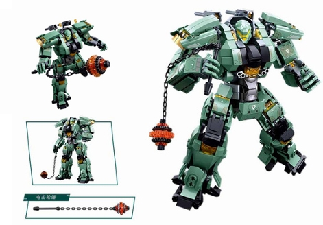 WARRIOR MECH ROBOT 511 PCS - B1153