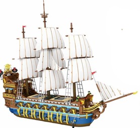 LARGE MAN OF WAR SHIP 2830 PCS R66011