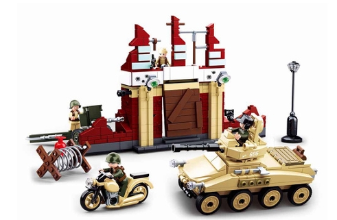 STALLINGRAD STREET BATTLE SCENE 479 PCS B696