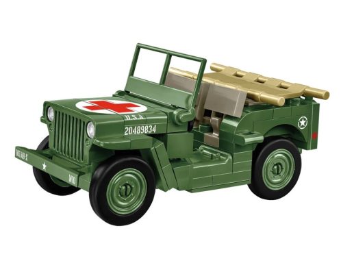 COBI JEEP MEDICAL MB VEHICLE 1;35 scale : SET #2295 ON BACK ORDER