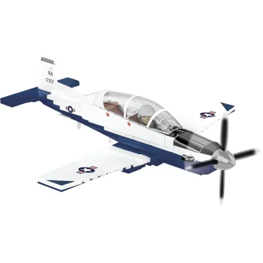 COBI T6 BEECHCRAFT T-6 TEXAN II TURBOPROP BLUE/WHITE: SET #26624