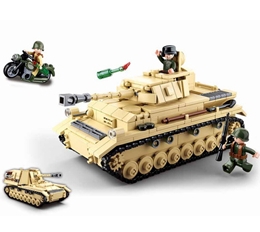 PANZER BATTLE TANK 543 PCS B0693