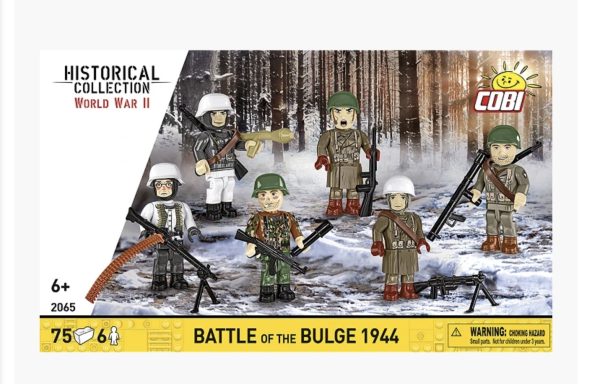 COBI 1945 77 PCS HC WWII /2065/ BATTLE OF THE BULGE