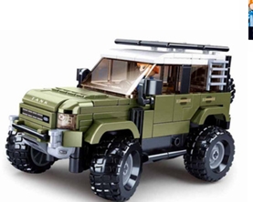 OFF ROAD ROVER 4X 4 317 PCS -B1015